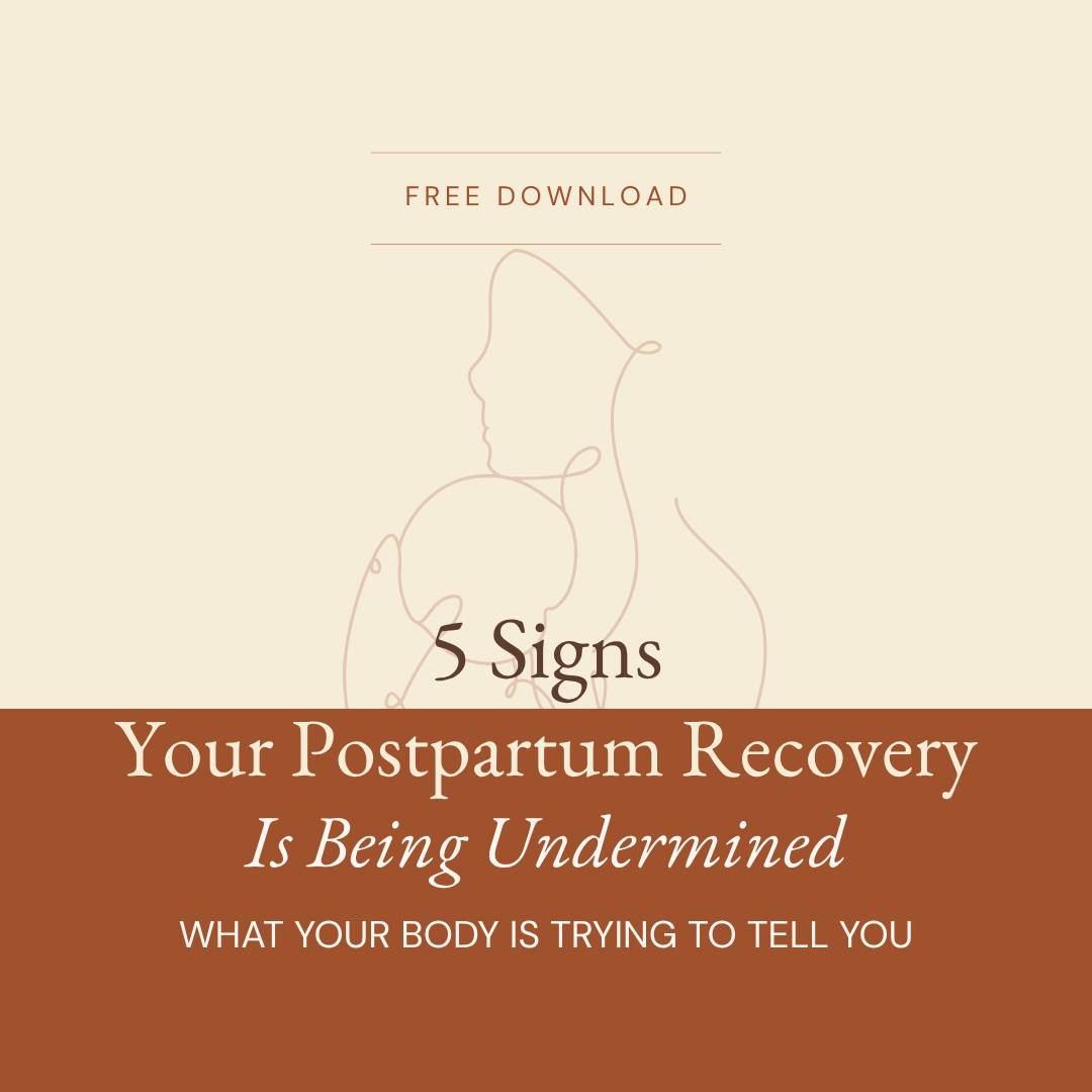 5 Signs Your Postpartum Recovery Is Being Undermined - Free Download